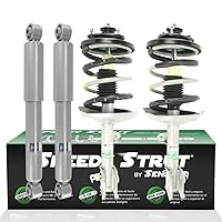 SENSEN 105470-SH Front Rear Left Right Complete Strut Assembly Shocks Compatible/Replacement for 2003-2006 Acura MDX