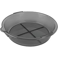 Performance Tool 13.5 x 11-Inch Oil Drain Pan | Clear Plastic, 7 quarts (1.75 gallons, 6.6 liters) Capacity