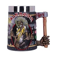 Nemesis Now Officially Licensed Iron Maiden The Killers Eddie Album Tankard, 1 Count (Pack of 1), Black, 600 milliliters