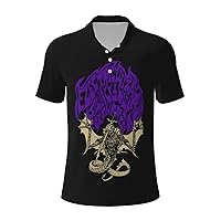 Electric Wizard Polo Shirts Boy's Summer Leisure T Shirt Fashion Short Sleeve Tee