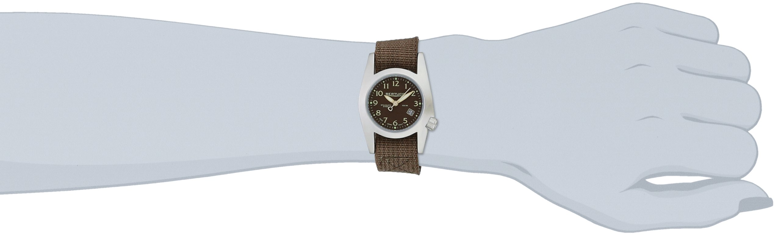 Bertucci Women's 18006 M-1S Durable Stainless Steel Field Watch
