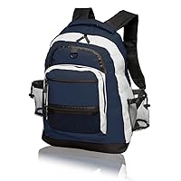 Travelers Multi-Pocket Backpack, Blue