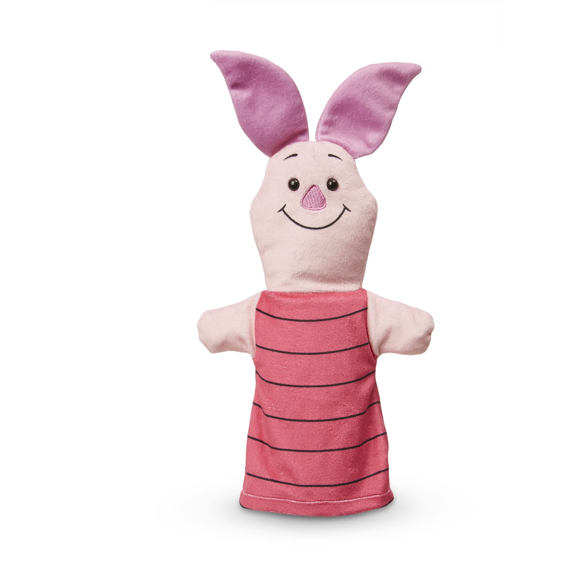 Melissa & Doug Disney Winnie the Pooh Soft & Cuddly Hand Puppets - Winnie The Pooh Toys, Soft Hand Puppets For Kids Ages 2+