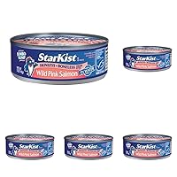 StarKist Wild Pink Salmon - Skinless, Boneless - 5 oz Can (Pack of 5)