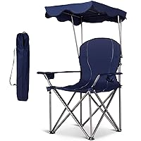 Canopy Camping Chair, Blue