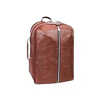 McKlein U Series South Shore Laptop Backpack, Brown Leather (18894)