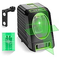 Laser Level Self Leveling - Huepar Lazer Level Box-1G 150ft/45m Outdoor Green Cross Line with Vertical Beam Spread Covers of 150°, Selectable Laser Lines, 360° Magnetic Base and Battery Included