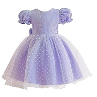 New Baby and Toddlers' one-Year-Old wash Dress,Baby Girls' Big Bow lace Tutu Skirts.
