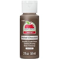 Apple Barrel Acrylic Paint in Assorted Colors (2 oz), 20258, Melted Chocolate