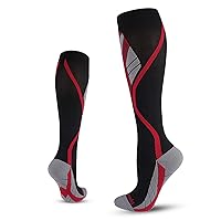 Stamina Compression Socks (20-30mmHg) for Men & Women Knee High Medical Support Socks Best for Edema,Varicose Veins