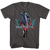 Devil May Cry 5 Action Adventure Video Arcade Game Walk Away Sword T-Shirt Tee