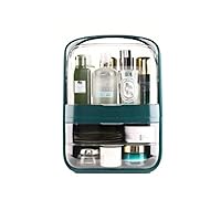 Cosmetic Storage Box Portable Dustproof and Waterproof Drawer Type Dressing Table Lipstick Skin Care Product Desktop Storage Box Large Morandi