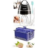 HOT DEAL Electric Egg Beater Bundle with Tofu Press