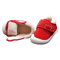 Baby Boy Girl Sneakers Fall and Winter Soft Sole Non Slip Padded Cotton Shoes Lightweight Toddler Toddlers