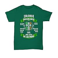 Irish T-Shirt Gift Idea for St Patrick Day, Proud Hoodie Gift for Him and Her
