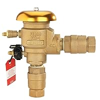 Febco T765EBV Pressure Vacuum Breaker Backflow Preventer, Quarter Turn Shutoffs, Smart Enabled Ready, 1 Inch