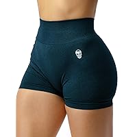 Gymreapers Infinity Seamless Workout Shorts High Waist Biker Shorts for Women Athletic Gym Running Pilates Yoga Sport Short