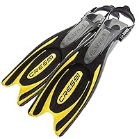 Adult Powerful Efficient Open Heel Scuba Diving Fins | Frog Plus: made in Italy