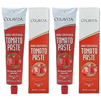 Tomato Paste Tomatoes Pack of 2 (4.5 Ounce) Tube