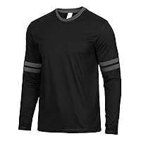 Long Sleeve Shirts for Men - Soft Comfy Casual Tee Round Neck Full Sleeves Men's T-Shirts