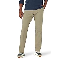 Lee Men's Extreme Motion Flat Front Relaxed Taper Pant