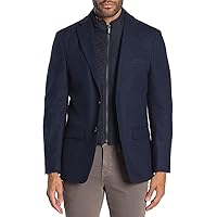 Tommy Hilfiger mens Classic Heritage Business Casual Blazer, Navy, 44 US
