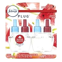Plug In - Limited Edition - Watermelon - Scented Oil Refills - (2 Count, .87 Oz)