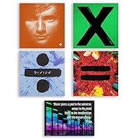 Ed Sheeran Studio Albums / + / x / ÷ / = Art Card