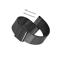 Thin Mesh Quick Release Watch Strap 10-22MM Milanese Stainless Steel Watch Bands Universal Double Buckle Watchband Bracelets for Men And Women
