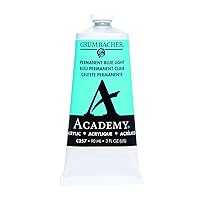 Academy Acrylic, 3 Fl Oz (Pack of 1), Permanent Blue