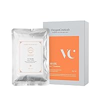 VC Mask, Premium Peel Off Algae Mask, Vitamin C Peel Off Mask, 30 Gram/1 oz (5 Packs)