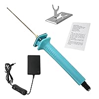 Foam Cutter Electric Hot Wire Cutter Pen 10CM Foam Board Cutter with Stand 18W Hot Knife Styrofoam Cutting Pen with Apaptor Foam Cutting Tool for White Sofe Styrofoam Foam Cutting,Arts,Handcraft