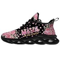 Mama Shoes for Women Mothers Day Mom Gifts Womens Walking Tennis Sneakers Athletic Jogging Running Shoes