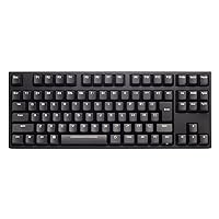 Archis ProgresTouch TKL AS-KBPD91/SRBKNWP with Wire Keepler, Japanese 91 Keys, Double Color Molding, PS/2 & USB CHERRY Quiet Red Axis, Numeric Keyless Keyboard
