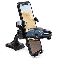 CHEAYAR Car Phone Holder,Car Phone Mount Tacoma, for All Mobile Phones,Phone Mount Dash Clip, Compatible with Tacoma 2015 2016 2017 2018 2019 2020 2021 2022 2023