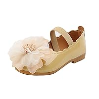 Soled Shoes Sandals Infant Soft Single Flower Girls Princess Baby Kids Baby Shoes Girls Baptism Shoes