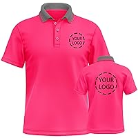 High Visibility Reflective Safety T-Shirts Custom Logo Hi Vis Short Sleeve Work Polo Shirt for Men
