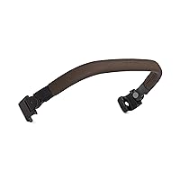 Joolz AER+ Bumper Bar Stroller Accessory - Armrest - Foldable - One-Hand Use - Easy to Attach & Open - Extra Comfort - Elegant Design - Ideal for Hanging Baby Toys - Mid Brown Carbon