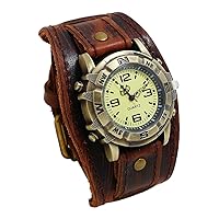 Men's Watches Quartz Watch Men's Watch Quartz Watch Sports Watch Outdoor Watch for Men 2022 Men's Fashion Military Watches Luxury Vintage Men's Punk Retro Simple Fashion Pin Buckle Leather Watch