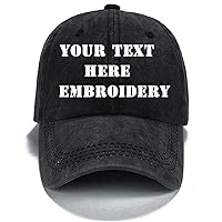 Custom Embroidered Hat, Ponytail Baseball Cap Personalized Cowboy Hat Glacier Cap Mesh Visor Trucker Hat