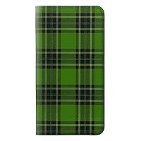 RW2373 Tartan Green Pattern PU Leather Flip Case Cover for Samsung Galaxy A54 5G