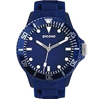 PICONO Blue Classic Water Resistant Analog Quartz Watch - No. 03