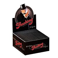 Smoking Brand Rolling Paper - De Luxe - King Size (Full Box)