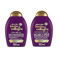 Shampoo Biotin & Collagen 13 Ounce (384ml) (2 Pack)