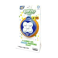 Pop It Go - The Original Light Up - Colorful Pattern Popping Game for Kids and Families on The go, Ages 5 and up, from Buffalo Games