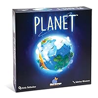 Blue Orange Games Planet Board Game - Award Winning Kids, Family or Adult Strategy 3D Board Game for 2 to 4 Players. Recommended for Ages 8 & Up.