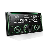Pioneer FH-S722BS Double DIN, Amazon Alexa, Pioneer Smart Sync, Bluetooth, Android, iPhone - Audio CD Receiver