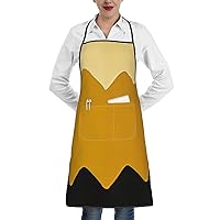 Kitchen Cooking Aprons for Women Men Native American Dream Catcher Waterproof Bib Apron with Pockets Adjustable Chef Apron