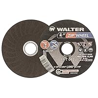 Walter 11T042 4-1/2X3/64X7/8 High Performance Zip Wheels Type 1 A60 Gr