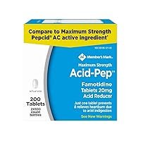 Member?s Mark Acid-Pep Famotidine Tablets, 20 mg (100 ct, 2pk.)